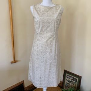Vintage 90s Floral Sleeveless Shift Dress - Medium